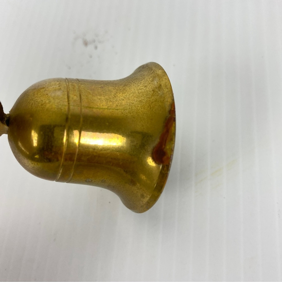 Brass Apple Bell Set 3 inches tall - Picture 6 of 8